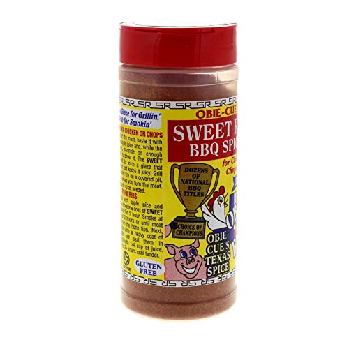 Obie-Cues Sweet Rub Bbq Spice For Chicken, Chops &Amp; Ribs 12 Oz