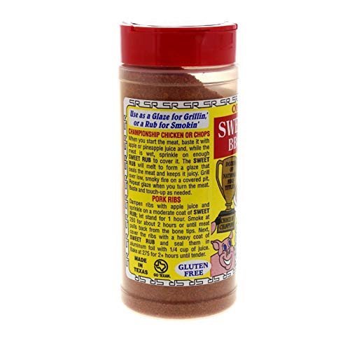 Obie-Cues Sweet Rub Bbq Spice For Chicken, Chops &Amp; Ribs 12 Oz