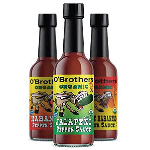 Obrothers Organics Certified Usda Organic Jalapeno, Habanero &Amp;