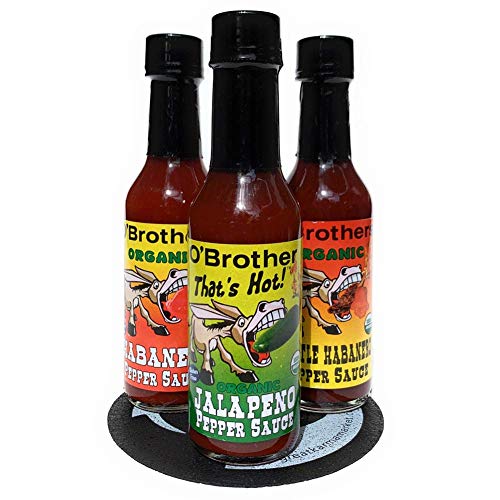 Obrothers Organics Certified Usda Organic Jalapeno, Habanero &Amp;