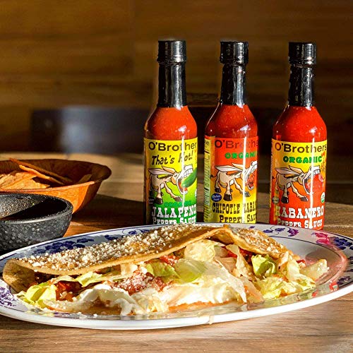 Obrothers Organics Certified Usda Organic Jalapeno, Habanero &Amp;