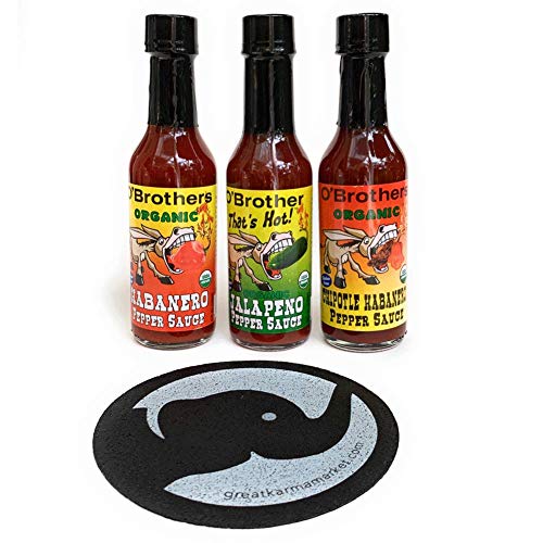 Obrothers Organics Certified Usda Organic Jalapeno, Habanero &Amp;