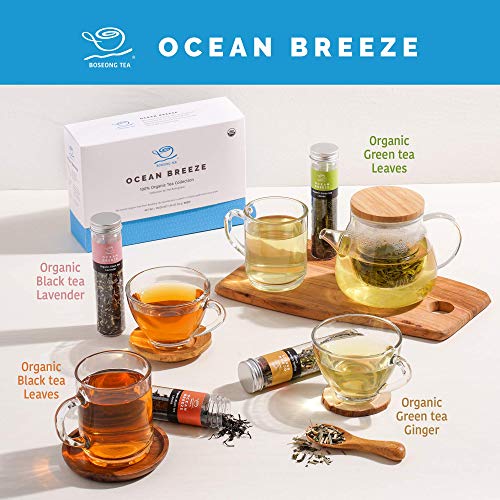 Organic Loose Leaf Green Tea Sampler - Usda &Amp; Fssc 22000 Food S