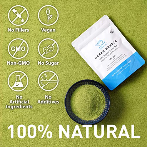 Organic Matcha Green Tea Powder [1.2 Oz Starter] Culinary Grade