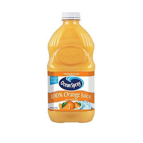 Ocean Spray 100% Orange Juice, 60-Ounce Bottles Pack Of 8