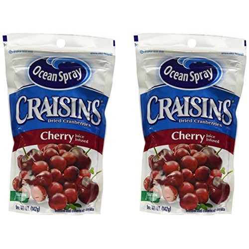 Ocean Spray Craisins Dried Canberries Cherry Juice Infused 5Oz B