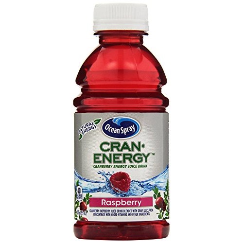 Ocean Spray Cran-Energy, Cranberry Raspberry Energy Juice Drink,