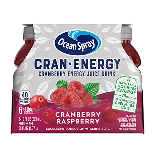 Ocean Spray Cran-Energy, Cranberry Raspberry Energy Juice Drink,
