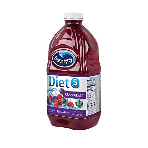 Ocean Spray Diet Cran-Grape Cranberry Grape Juice Drink, 64 Ounc...