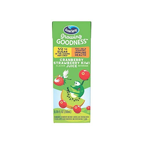 Ocean Spray Growing Goodness Kids Juice Beverage, Cranberry Stra...