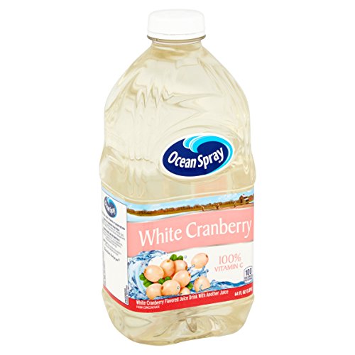 Ocean Spray White Cranberry Juice Drink 8 Case 64 Ounce