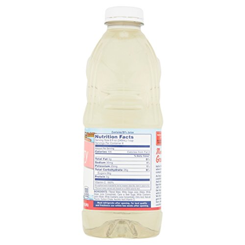 Ocean Spray White Cranberry Juice Drink 8 Case 64 Ounce