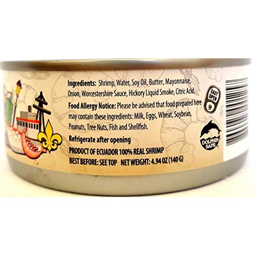 Oceans 97 Shrimp Pate Hickory Smoked - 5Oz Cans - Premium Shrim