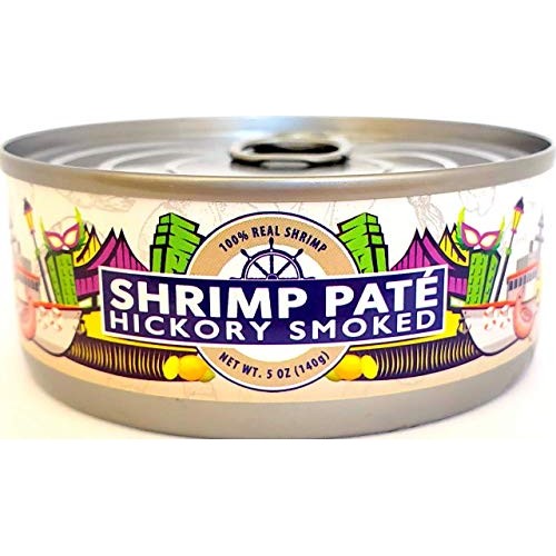 Oceans 97 Shrimp Pate Hickory Smoked - 5Oz Cans - Premium Shrim