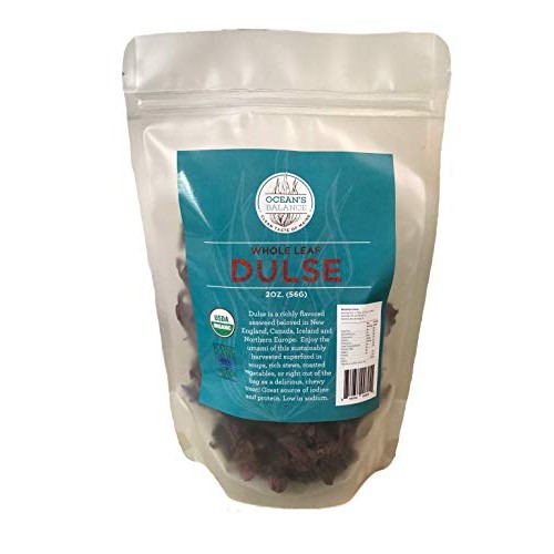 Oceans Balance, Dulse Whole Leaf Organic, 2 Ounce