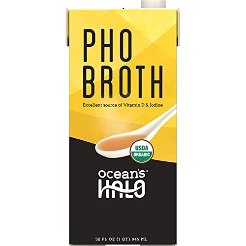 Oceans Halo, Organic And Vegan Pho Broth, 32 Fl Oz