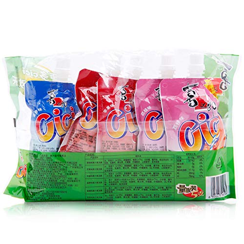 喜之郎cici果汁吸吸果冻750G/150G5袋 果冻果粒休闲零食大礼包