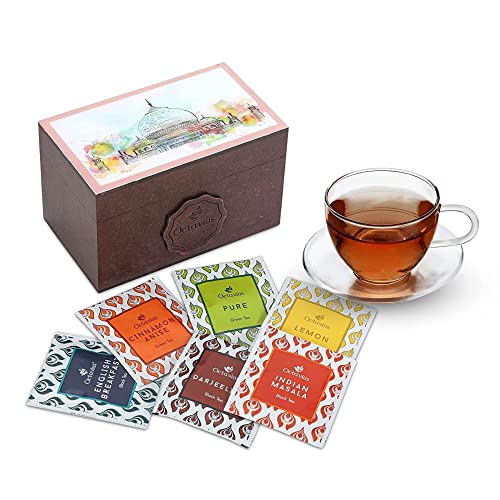 Octavius Assortment Of 6 Black &Amp; Green Teas - 30 Enveloped Tea B
