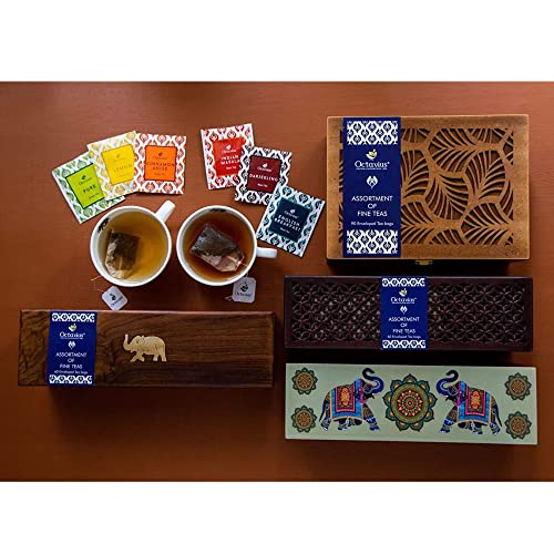 Octavius Assortment Of 6 Black &Amp; Green Teas - 30 Enveloped Tea B