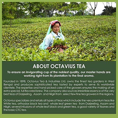 Octavius | Indian Tea Collection in Handcrafted Pouches - 225 Gm...