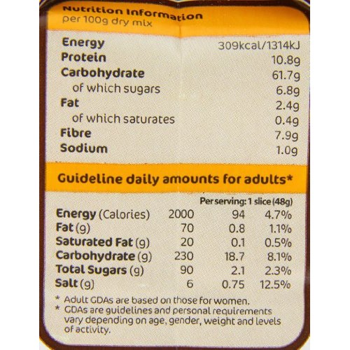 Odlums Irish Farmhouse Bread Mix 450 G Pack Of 5