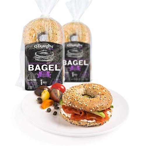ODoughs Thins - Sprouted Whole Grain Flax Bagels 10.6oz | Presl...