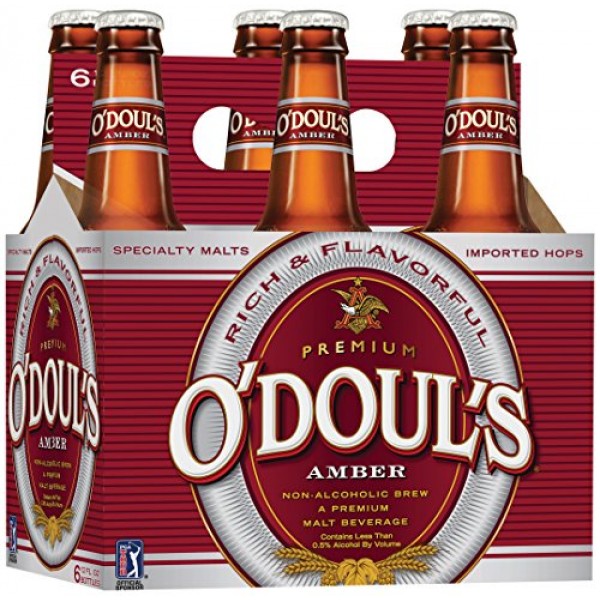 Odouls Amber Non-alcoholic Beer Six Pack