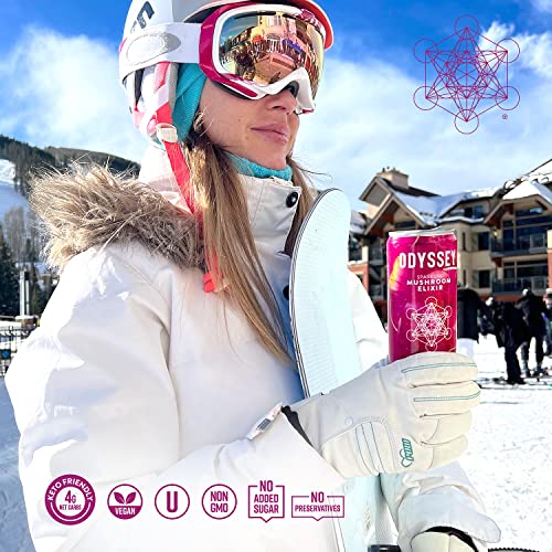 ODYSSEY ELIXIR - Sparkling Energy Mushroom Drink - Lions Mane & ... ODYSSEY ELIXIR - Sparkling Energy Mushroom Drink - Lions Mane & ...