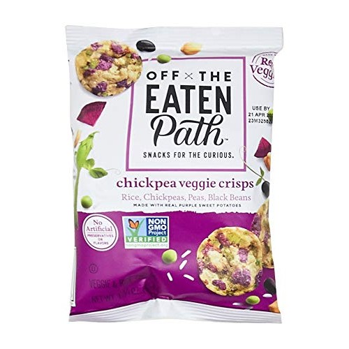 Off The Eaten Path, Chickpea Veggie Crisps, 1.25Oz