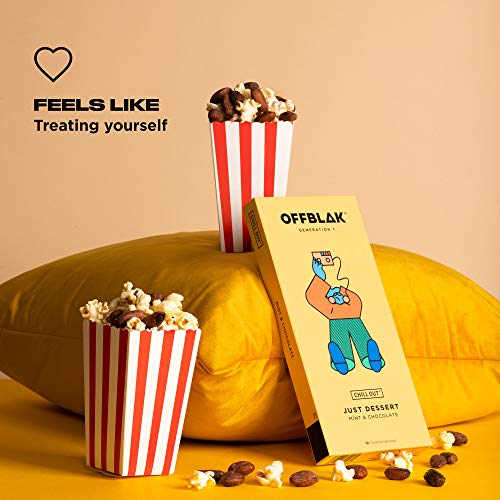 Offblak Chill Out | Just Dessert Black Tea 12 Pyramid Tea Bags,