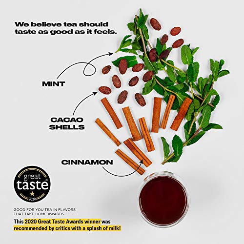 Offblak Chill Out | Just Dessert Black Tea 12 Pyramid Tea Bags,