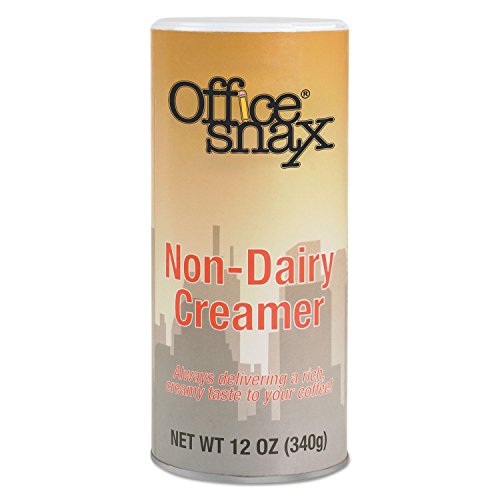 Office Snax 00020G Reclosable Powdered Non-Dairy Creamer, 12 Oz