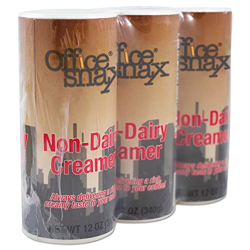 Office Snax 00020G Reclosable Powdered Non-Dairy Creamer, 12 Oz