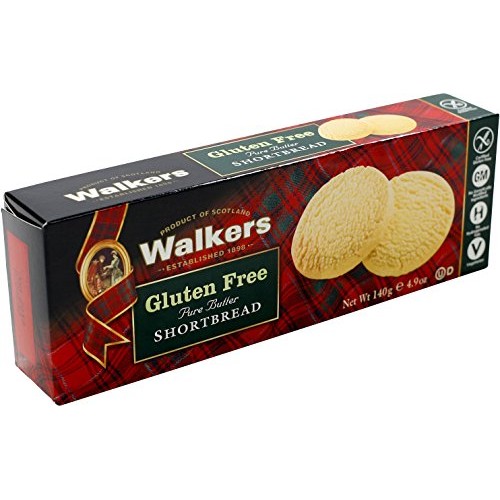 Officesnax Ofx01020 Walkers Gluten-Free Shortbread Rounds, Brown