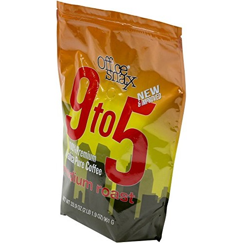 Office Snax Ofx00058 9-To-5 Pure Arabica Coffee, Original Blend