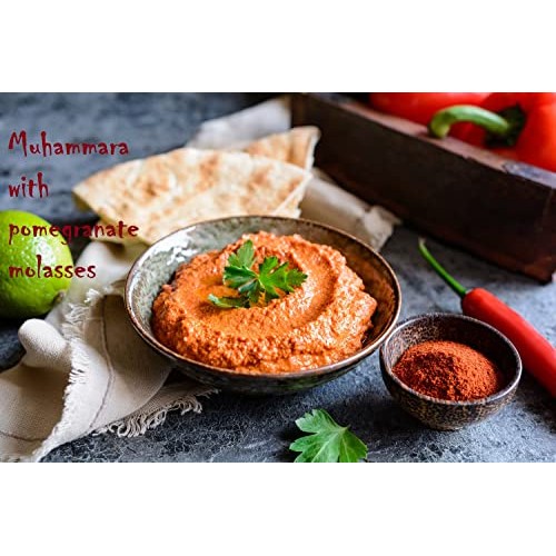 OFLORALE Pomegranate Molasses, 12.35 oz, 100% Natural, No Added ...