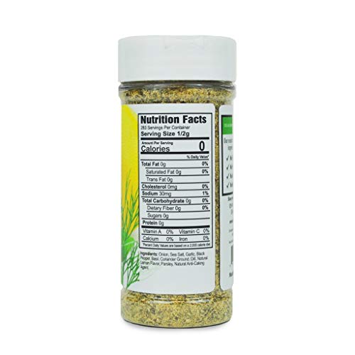 Lemon Pepper Dill Low Sodium Keto Seasoning - Perfect For Anyone