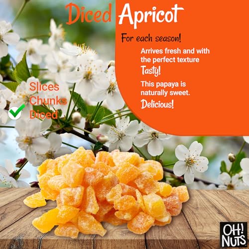 Dried Apricot | 1 lb - Dried Fruit Diced | No Sugar Added | Dehy... Dried Apricot | 1 lb - Dried Fruit Diced | No Sugar Added | Dehy...
