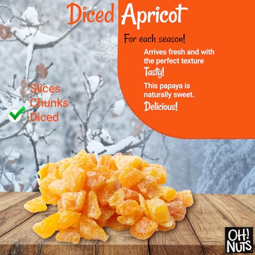 Dried Apricot | 1 lb - Dried Fruit Diced | No Sugar Added | Dehy... Dried Apricot | 1 lb - Dried Fruit Diced | No Sugar Added | Dehy...