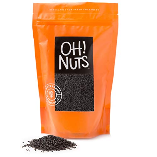 Oh! Nuts Black Sesame Seeds For Nutritious Dishes, Teas &Amp; Season