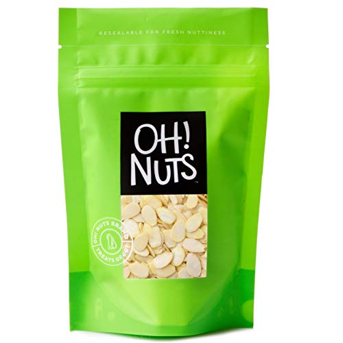 Oh! Nuts Blanched Sliced Almonds | 24Oz Bulk Bag Raw Unsalted Sk