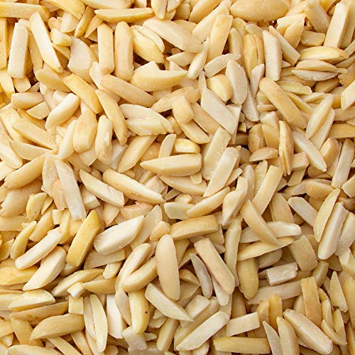 Oh! Nuts Blanched Slivered Almonds | 24oz Bulk Bag Raw Unsalted ...