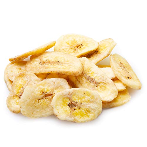 Oh! Nuts Dried Banana Chips | Bulk Bag Of Fresh Sweetened Dehydr