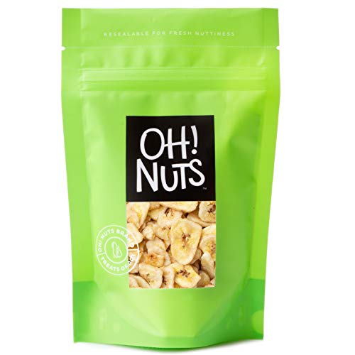 Oh! Nuts Dried Banana Chips | Bulk Bag Of Fresh Sweetened Dehydr