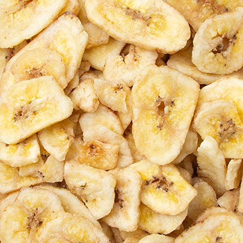 Oh! Nuts Dried Banana Chips | Bulk Bag Of Fresh Sweetened Dehydr