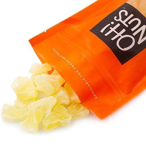 Oh! Nuts Dried Pineapple Chunks | 24Oz Bulk Bag Of Fresh Sweet D