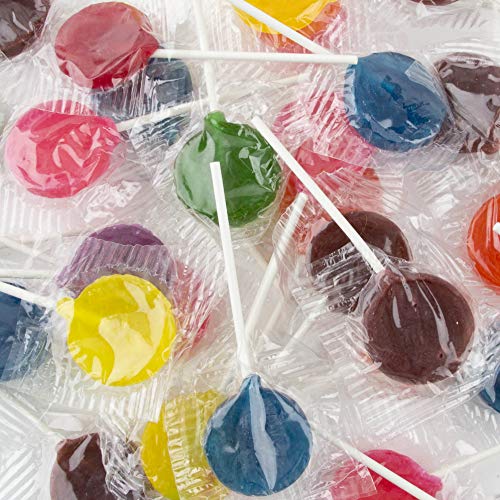 Oh! Nuts Hard Candy Lollipops In Rainbow Colors | Seven Premium