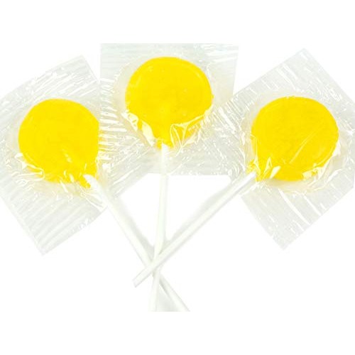 Oh! Nuts Hard Candy Lollipops In Yellow Color | Premium Lolly Va