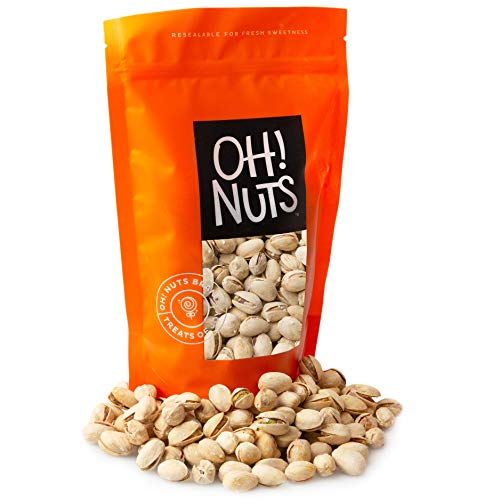Oh! Nuts Iranian Style Pistachios, Roasted Lightly Salted, Shell