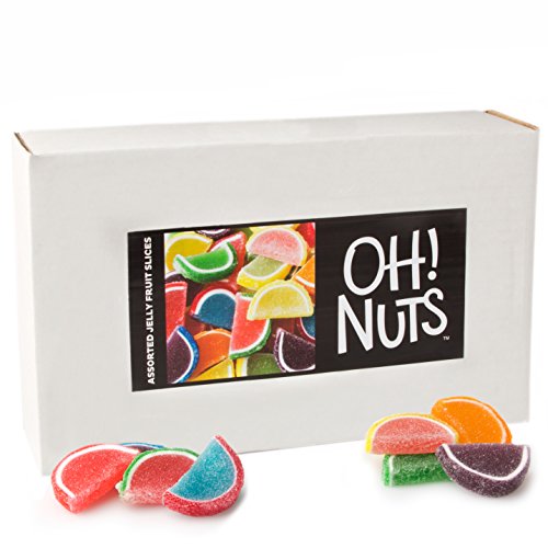 Oh! Nuts Jelly Fruit Slices Assorted Candy - 5 Lb Bulk / 160 Ct.